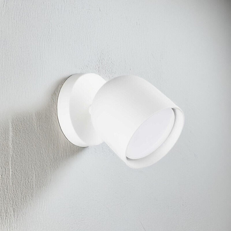 Applique spot métal blanc Dodo orientable