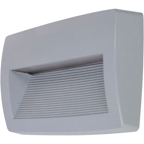 Applique STORM IP55 R7s LED R7S Bulb 10.50W -(1000lm)/-(1130lm)/-(1060lm) 2700K/4000K/6500K Gris