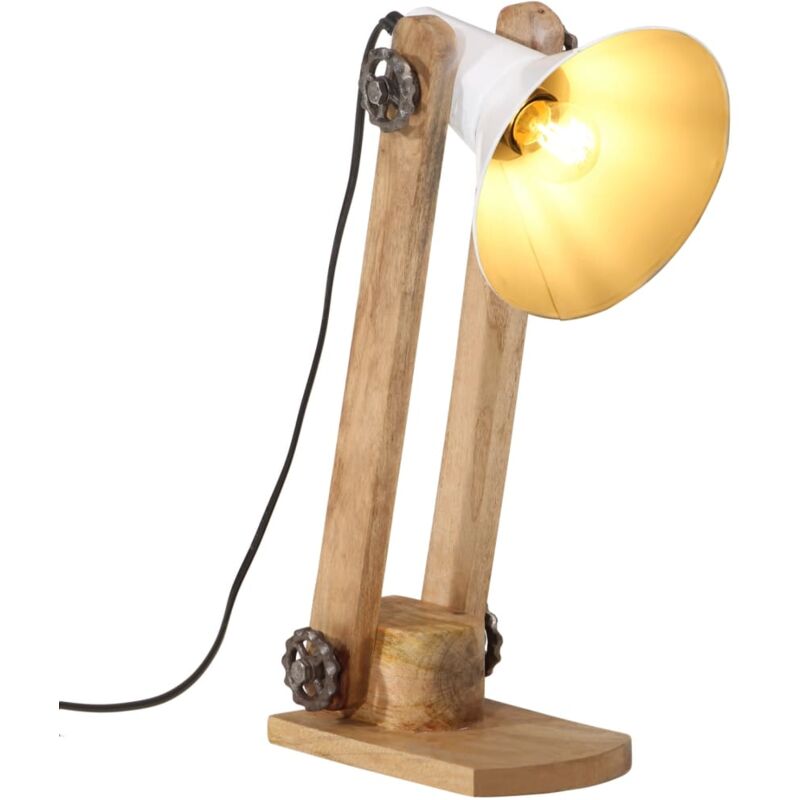 Lampe de bureau 25 w blanc 23x13x52 cm E27 Vidaxl