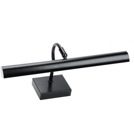 applique tableau à led - aric opera - 6w - 3000k - noir - aric 51218