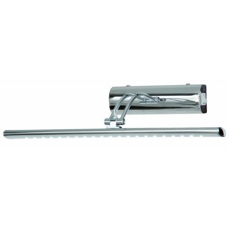 Applique tableau moderne chrome réglable 40cm LED 4W