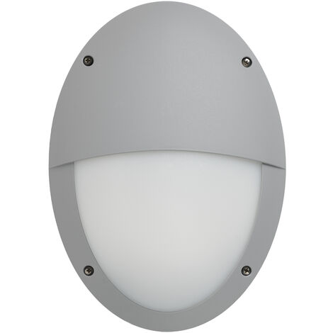 Applique TEIA Ver. Hood IP66 E27 23W Gris