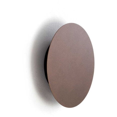 Applique tonda cioccolato 7W 3000K Ring LED S Nowodvorski