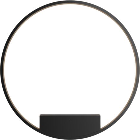 Applique tonda nera Maytoni Rim LED 51W 3000K 2400lm