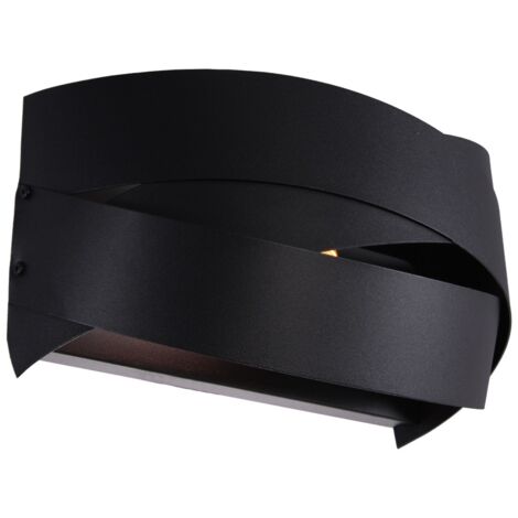 Applique TORNADO nera in metallo 1xE14 40W Zuma Line