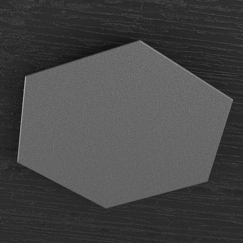 Image of Top-light - Plafoniera Moderna Decorativa Hexagon Metallo Grigio Antracite - Grigio