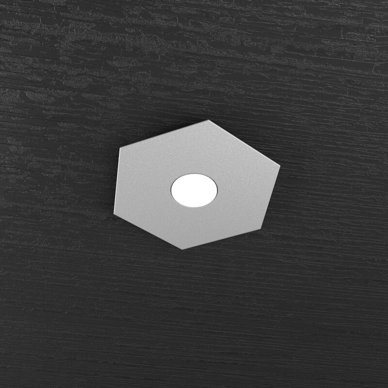 Top-light - Plafoniera Moderna Hexagon Metallo