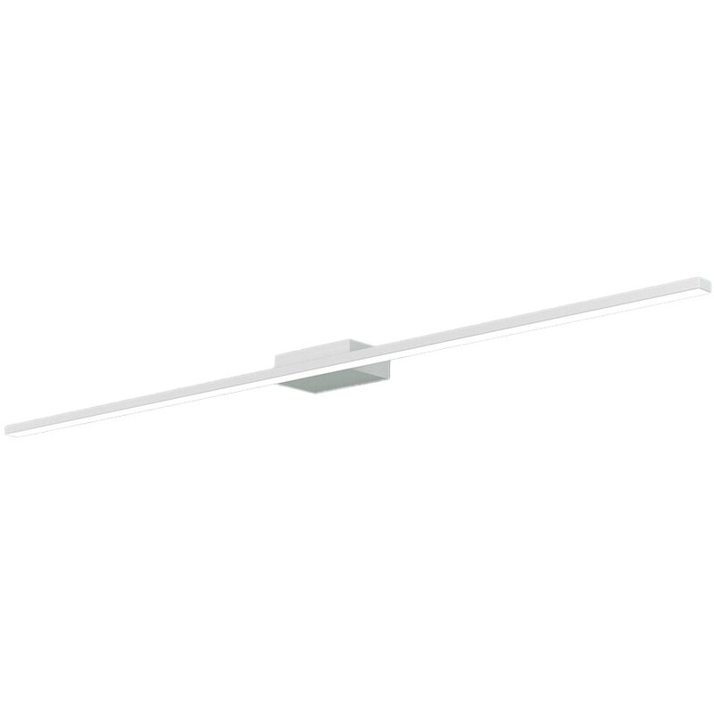 Image of Top-light - Applique Moderna Line Metallo Bianco Diffusore Acrilico b Led 14,4W Nat 90Cm - Bianco