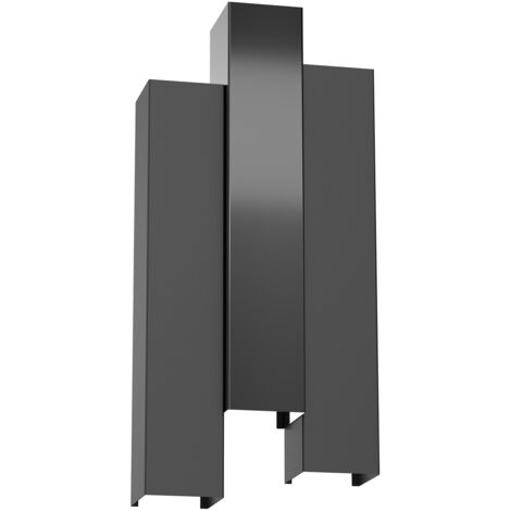 Applique tripla su/giù nera Wall Luminex 6xGU10 8W IP20
