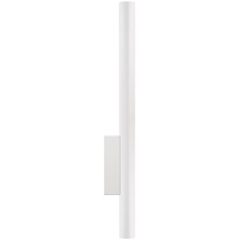 Applique tube 2xGU10 blanche 60 cm Nowodvorski Fourty