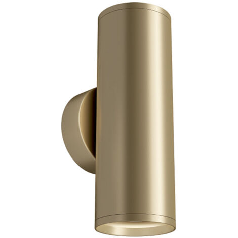 Applique tube dorée 15 cm Focus S 2xGU10 10W Maytoni
