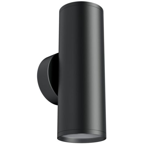 Applique tubo nero 15 cm 2xGU10 10W Maytoni FOCUS S