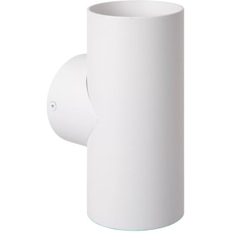 Applique tubolare bianca in alluminio BONDI 2xGU10 50W Lucide