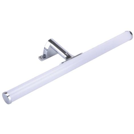 Applique tubolare opale per bagno - 3 tipi di fissaggio - 6W - - Bianco Neutro