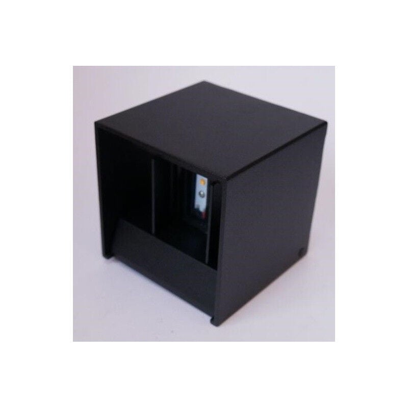 Applique extérieure ajustable fonte d'alu anthracite 109x109x108mm led 5W 3000K 290lm 230V non-dimmable IP54 velite sylvania