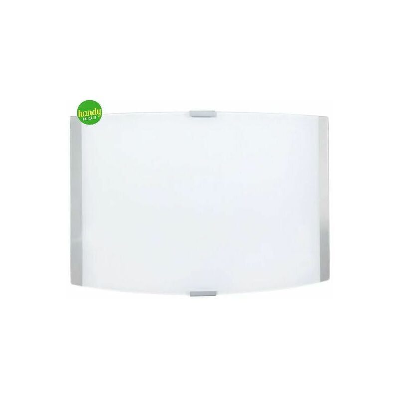 Image of E-energy - Applique da interno e - energy venere in vetro 20 x 30 cm bianca 1 x e27