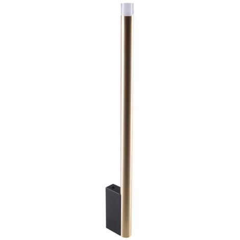 Applique verticale in alluminio oro/nero G9 8W Polux