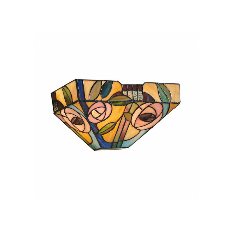 Applique Willow, verre et métal