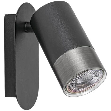 Applique Zircone Black Champagne GU10 1x Max 5W B: 6cm H: 13 cm Ø5.2cm dimmerabile