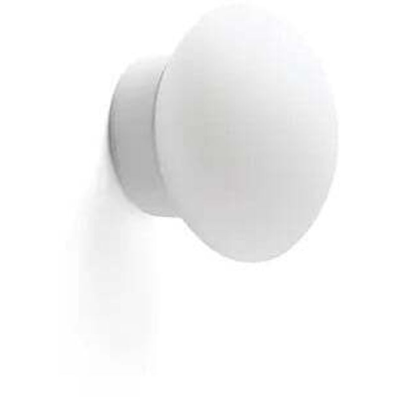 Faro Barcelona - Applique/plafonnier led blanc nubo 120 avec interrupteur 60006