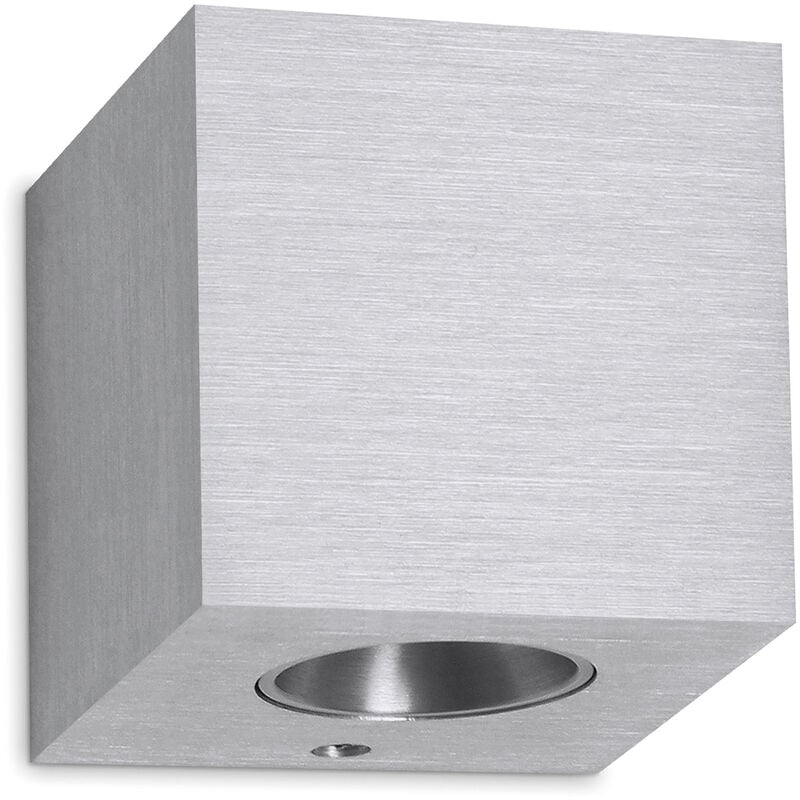 EXO - Applique brick led smd 3W 165lm(91lm) CRI80 3000K 110º Aluminium brossé