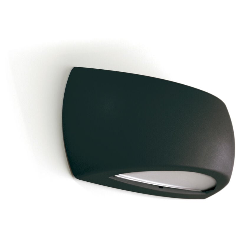 Applique CALM IP66 E27 LED Filament 6W 800lm 2700K up-down Noir