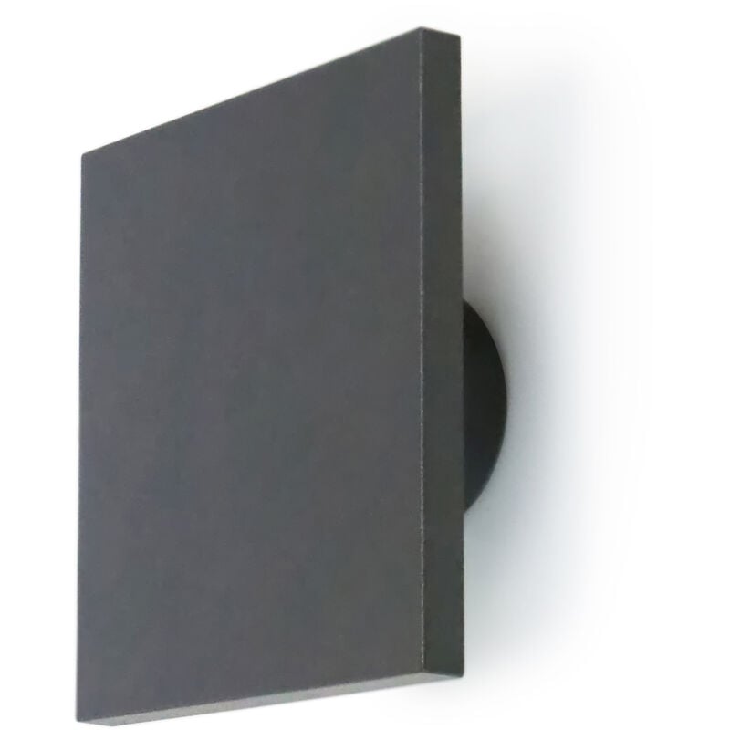 Applique frost IP65 led smd 6.50W 800lm(320lm) CRI80 3000K 145º Anthracite