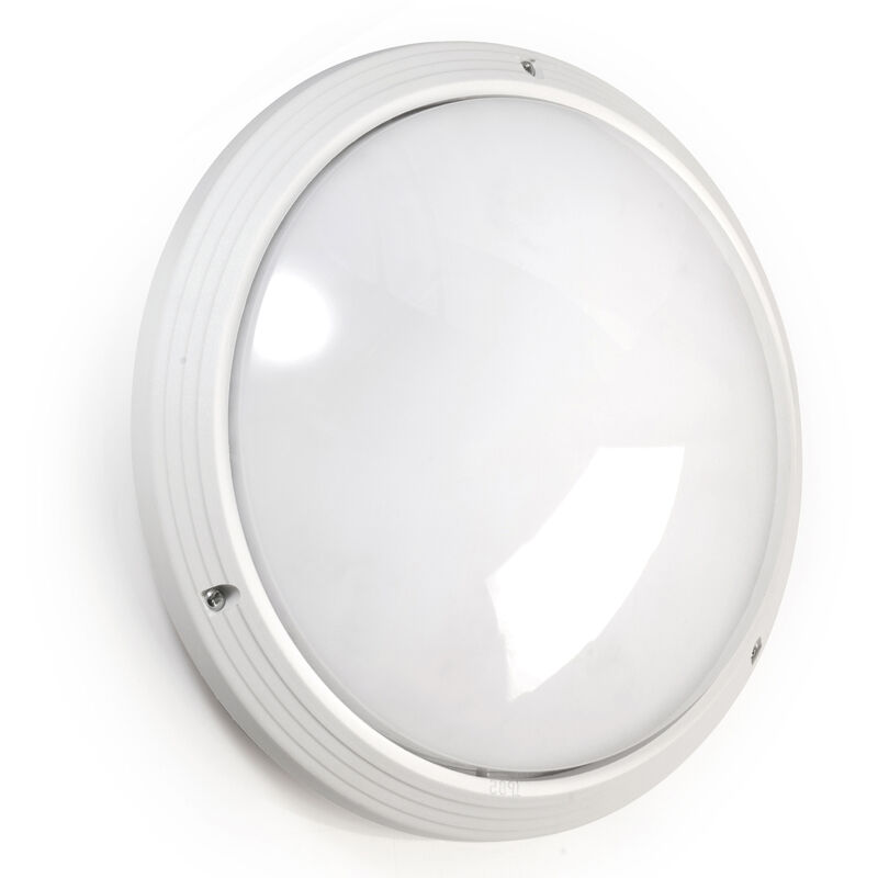 Applique mir IP65 E27 15W Blanc