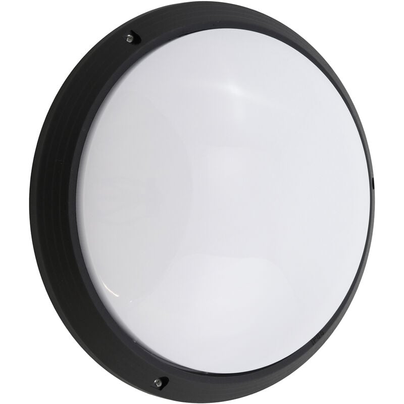 Applique mir IP65 E27 15W Noir