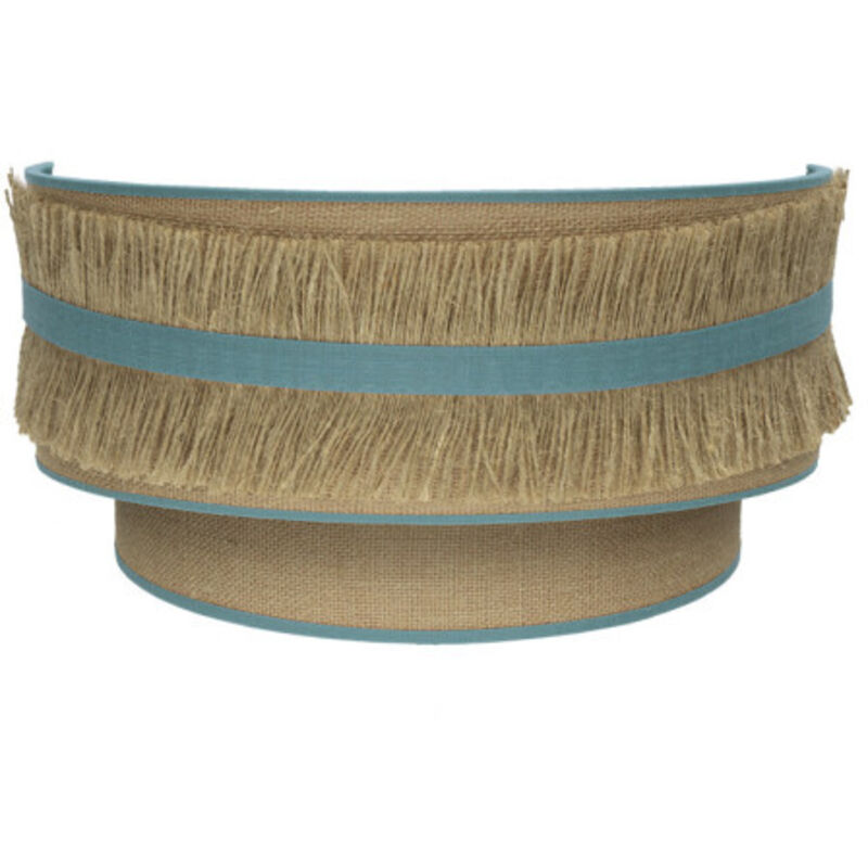 Fabrilamp - Applique natalia 1xe27 saco-turquoise 17x30x15 cm Fabrilamp - Applique natalia 1xe27 saco-turquoise 17x30x15 cm