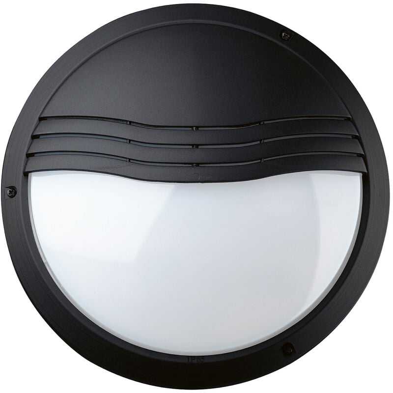 Applique plaff Round Hood IP65 E27 42W Noir