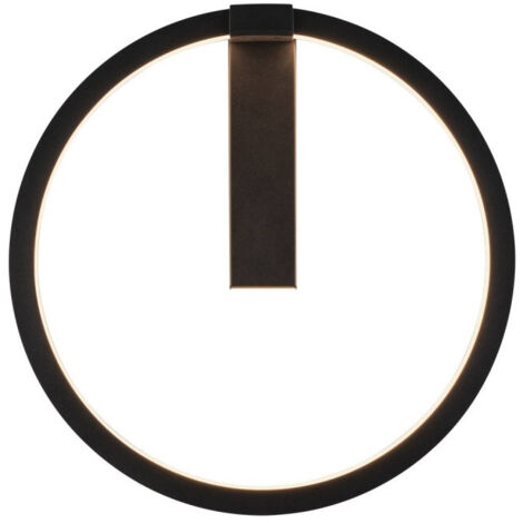 Appliques intérieures LED ONE 40 applique murale LED intérieur noir LED 14 W IP 20 - SLV 1002915