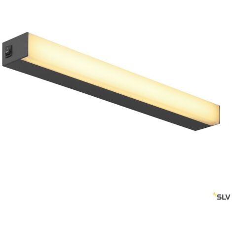 Appliques intérieures LED SIGHT 60 applique et plafonnier intérieur noir LED 20W 3000K - SLV 1001283