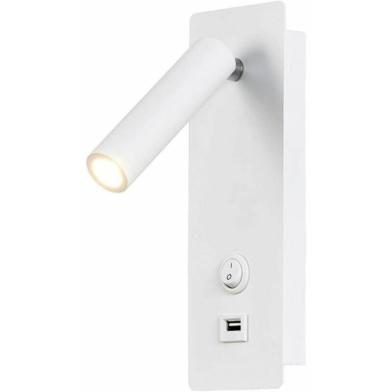 Appliques Murales Chambre LED Appliques Murales Intérieur Escaliers Appliques Tête de Lit Commutateurs/LED 3W COB/Couloir Garage Hôtel 360 Degrés