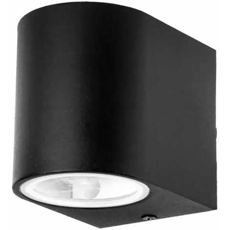 Appliques murales, éclairage extérieur, spots muraux extérieurs en aluminium (lumière blanc chaud)