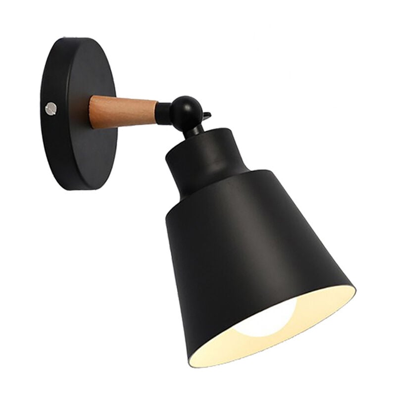Appliques Murales Vintages Industrielles Plafonniers Luminaires E27 en Métal Réglable Lampe Murale Interieur Rétro pour Chambre Cuisine Restaurant