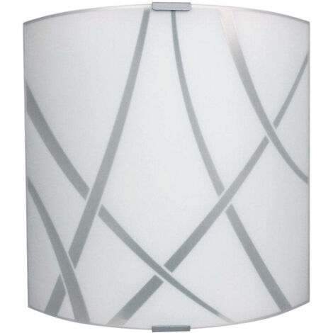 Applv.1xe27 m.argento v.lastra bianco - e-energy
