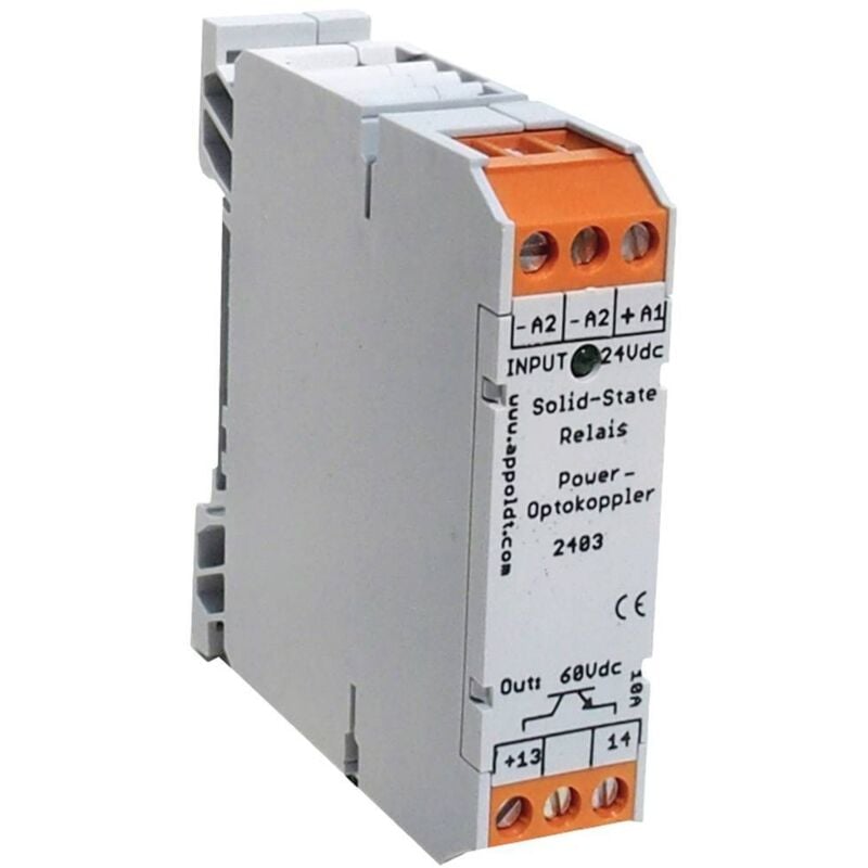 Pok 17-60V dc/10A Relais à semi-conducteurs Tension nominale: 24 v/dc Courant de commutation (max.): 10 a 1 pc( - Appoldt