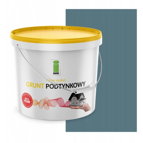 Apprêt silicone pour plâtre de façade, gris ardoise, 15 kg