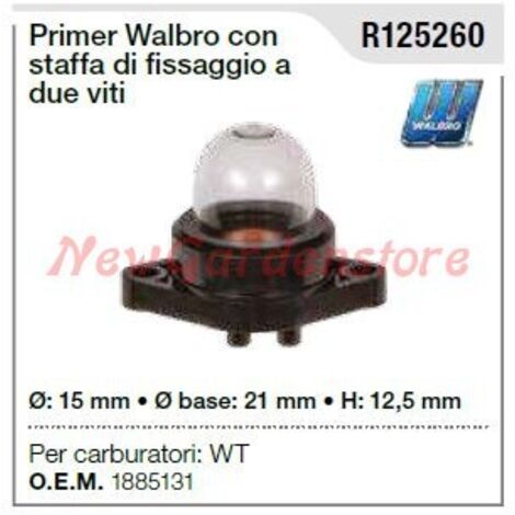 Apprêt WALBRO pour carburateur WT tondeuse tondeuse R125260