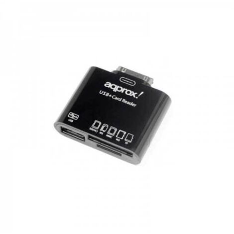 Approx appCRS multilector externo compatible SAMSUNG GALAXY TAB negro