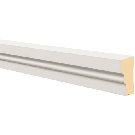 Appui de fenêtre NMC FA11 DOMOSTYL Noel Marquet Moulure de façade Encadrement de fenêtre Profil de façade design intemporel classique blanc 2 m