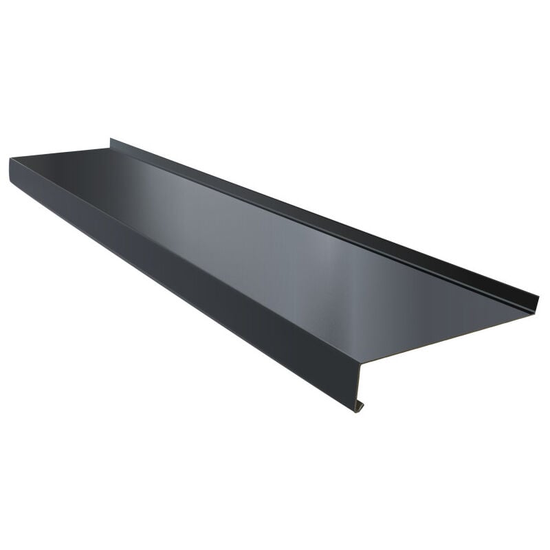 Appui de fenêtre avec relevé 15/10eme 2m - 280mm - RAL7016 - ALUHOME
