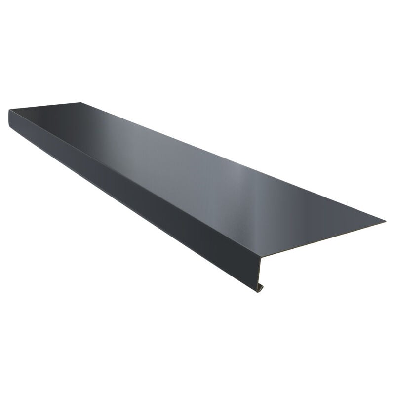 Appui de fenêtre extérieur 15/10eme 2m - 100mm - RAL7016 Aluhome