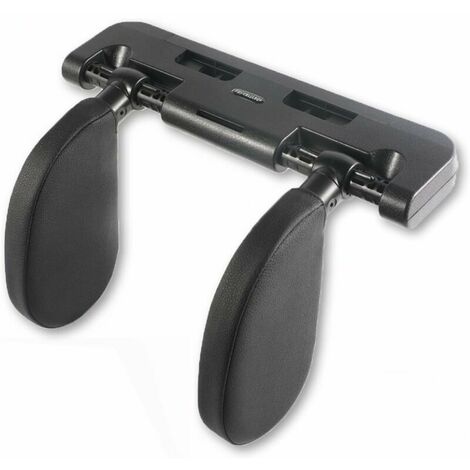 Appui-tête latéral de siège de voiture Appui-tête de voiture Oreiller réglable Appui-tête de voiture Oreiller Mousse de voyage Soutien confortable pour adultes enfants dormant (noir)