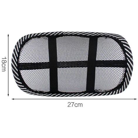 appui-tte De Voiture Respirant, Deux Pices, Noir Appui-tte De Sige De Voiture, Doux, Confortable Et Respirant, Noir