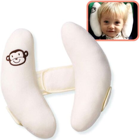 Appuie-tête réglable de siège d'auto de bébé de coussin de coussin,