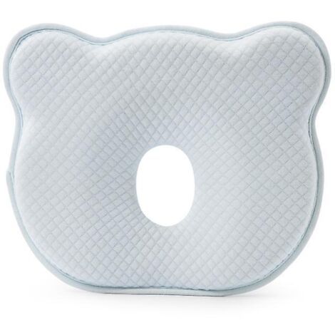 appuie-tte Pour Bb (bleu), Oreillers Pour Bb En Mousse  Mmoire De Forme 3d Oreillers Pour Nouveau-n Oreillers Pour Bb  Tte Plate Lits Pour Bb Pous