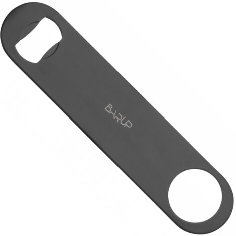 Apribottiglie da barman, lama da bar 180 x 40 mm - nero