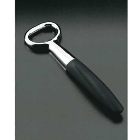 APRIBOTTIGLIE ZAMAC CROMATA MANICO GOMMA SYNTHESY SET 5 PEZZI - METALTEX